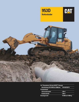 Încărcătoare pe șenile Caterpillar 953D