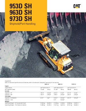 Încărcătoare pe șenile Caterpillar 973D SH