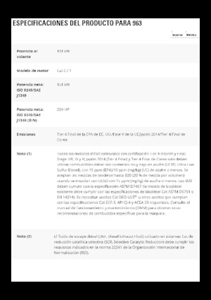 Încărcătoare pe șenile Caterpillar 963