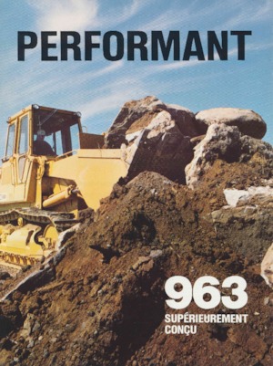 Încărcătoare pe șenile Caterpillar 963