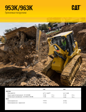 Încărcătoare pe șenile Caterpillar 953K