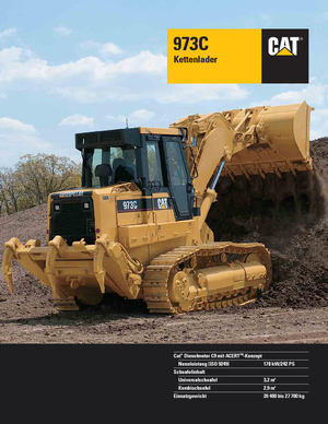Încărcătoare pe șenile Caterpillar 973C