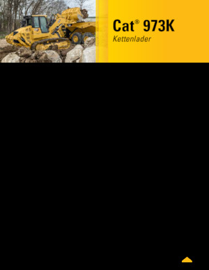 Încărcătoare pe șenile Caterpillar 973K