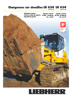 Încărcătoare pe șenile Liebherr LR 634