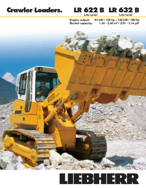 Încărcătoare pe șenile Liebherr LR 632 B