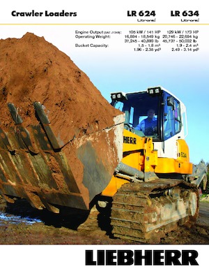 Încărcătoare pe șenile Liebherr LR 634