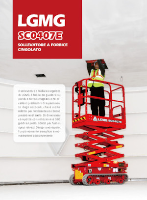 Platforme de ridicare de tip foarfecă pe șenile LGMG  SC1532E