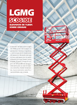Platforme de ridicare de tip foarfecă pe șenile LGMG  SC0610E