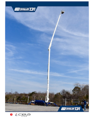 Nacele telescopice pe șenile CELA DT131 Spyder