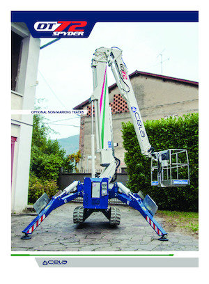 Nacele telescopice pe șenile CELA DT72 Spyder