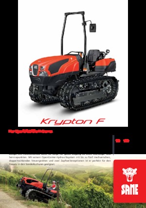Tractoare pe șenile SAME Krypton F 100 