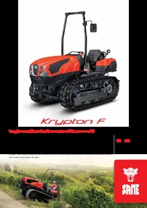 Tractoare pe șenile SAME Krypton F 100 