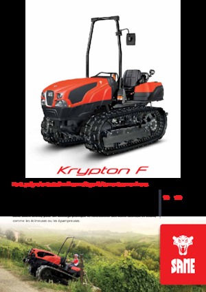 Tractoare pe șenile SAME Krypton F 100 