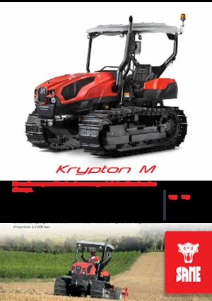 Tractoare pe șenile SAME Krypton M 105 