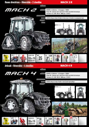 Tractoare pe șenile Carraro Mach 2 R