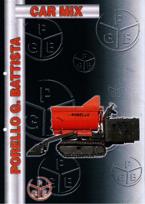 Dumpere pe Şenile Porello Car Mix