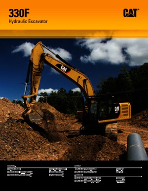 Excavatoare pe șenile Caterpillar 330F L