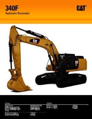 Excavatoare pe șenile Caterpillar 340F L