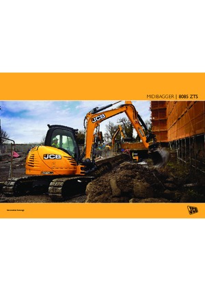 Excavatoare pe șenile JCB 8085 ZTS