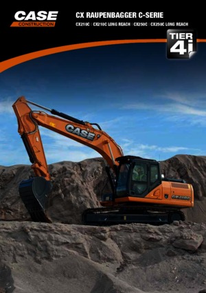 Excavatoare pe șenile Case CX 250 C LC NLC