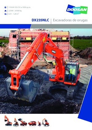 Excavatoare pe șenile Doosan DX235NLC