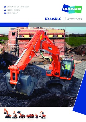 Excavatoare pe șenile Doosan DX235NLC
