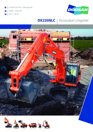 Excavatoare pe șenile Doosan DX235NLC