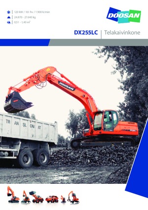 Excavatoare pe șenile Doosan DX 255 LC