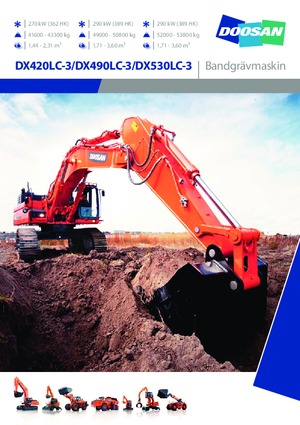 Excavatoare pe șenile Doosan DX530LC-3