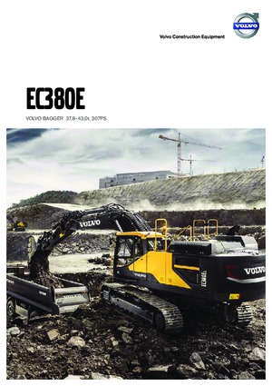 Excavatoare pe șenile Volvo EC380ENL