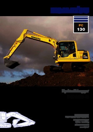 Excavatoare pe șenile Komatsu PC138US-8