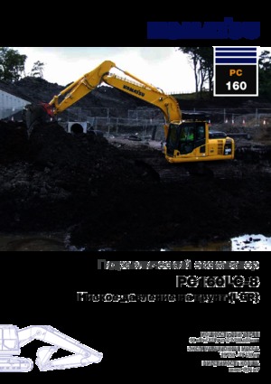 Excavatoare pe șenile Komatsu PC160LC-8