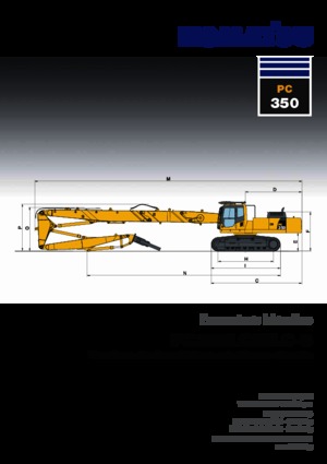 Excavatoare pe șenile Komatsu PC350HRD-8