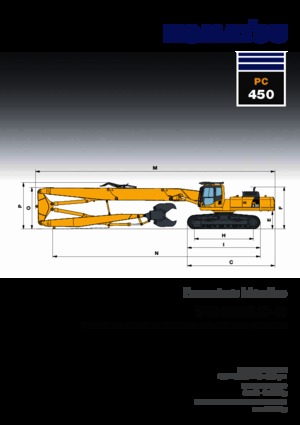 Excavatoare pe șenile Komatsu PC450HRD-8