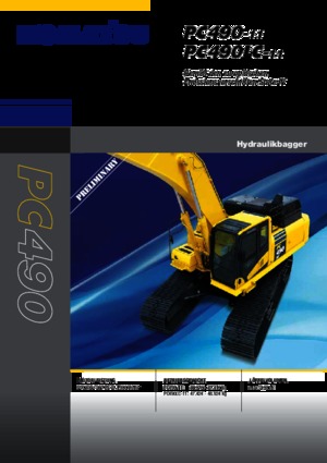 Excavatoare pe șenile Komatsu PC490LC-11E0