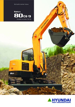Excavatoare pe șenile Hyundai R 80 CR-9