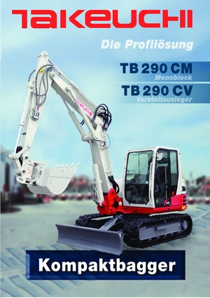 Excavatoare pe șenile Takeuchi TB290