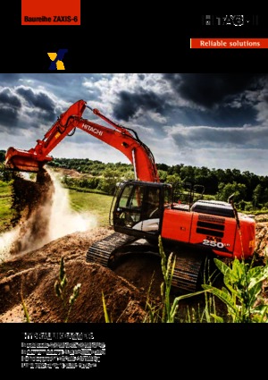 Excavatoare pe șenile Hitachi ZX250LCN-6