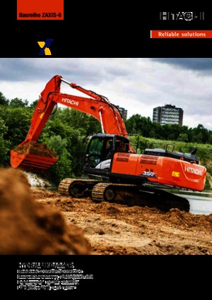Excavatoare pe șenile Hitachi ZX350LC-6