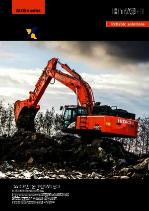 Excavatoare pe șenile Hitachi ZX490LCH-6