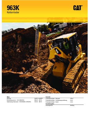 Încărcătoare pe șenile Caterpillar 963K