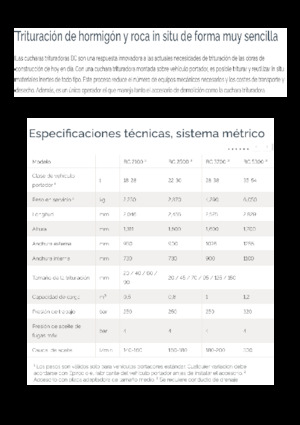 Cupe de concasor Epiroc BC 2500 