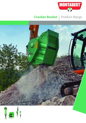 Cupe de concasor Montabert CRB 601