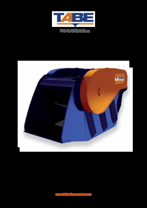 Cupe de concasor TABE CT 50 