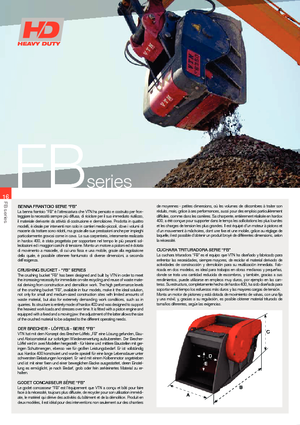 Cupe de concasor VTN FB250