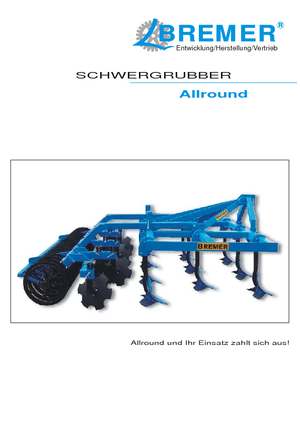 Cultivatoare Bremer Allround 3