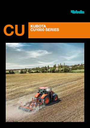 Cultivatoare Kubota CU1600F RS