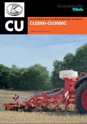 Cultivatoare Kubota CU3300 AF