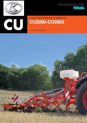 Cultivatoare Kubota CU3300CD RS