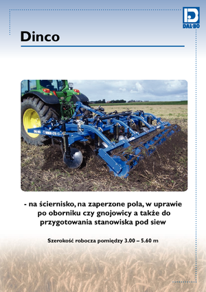 Cultivatoare DAL-BO Dinco 300 Ü